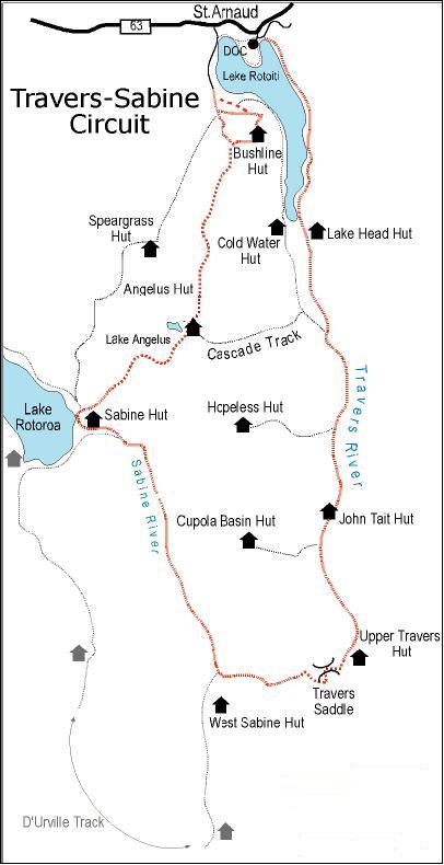 Transport for trampers to Nelson Lakes.